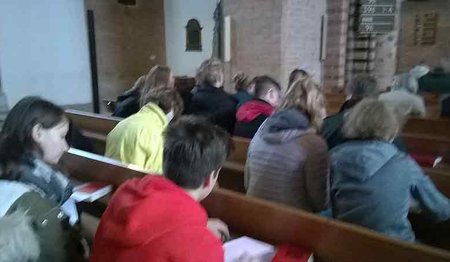 Konfirmandenfreizeit in Schleswig – Gottesdienst im Dom